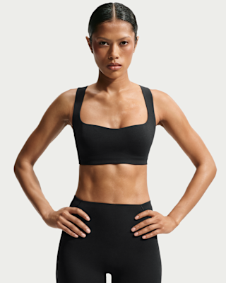 NIKE公式】NikeSKIMS Studio Stretch ウィメンズ スクエアネック ブラ